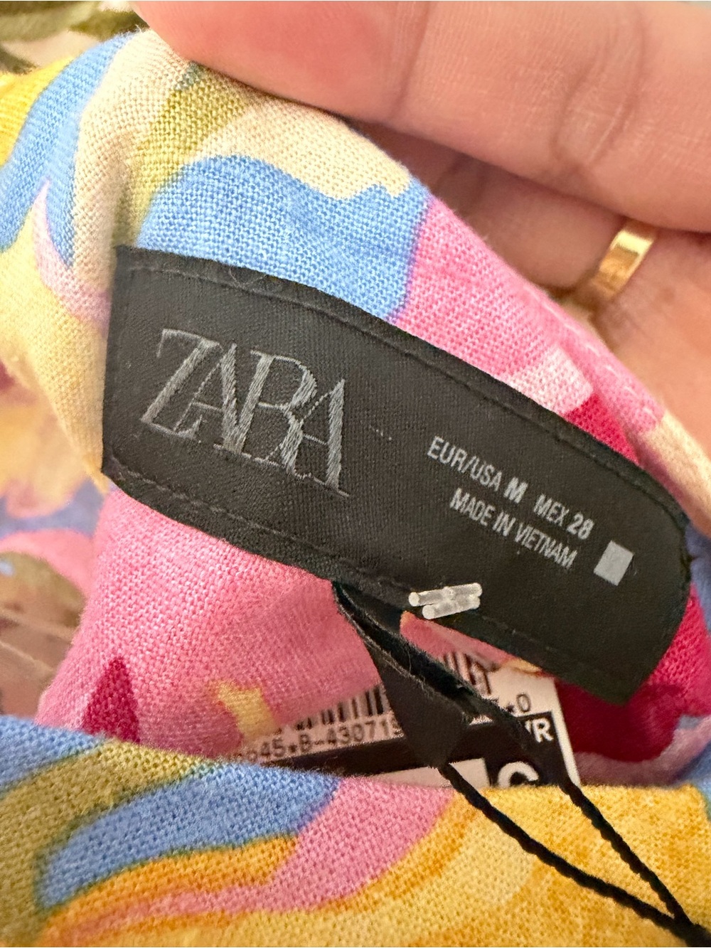 Zara Floral Halter Midi Dress in Multicolor - Picture 5 of 10